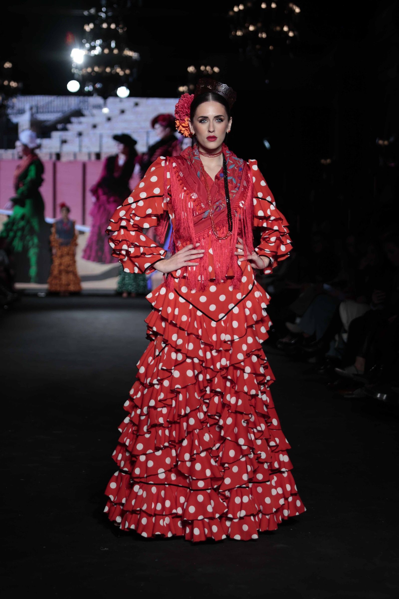 Desfile de Rocío Olmedo  en We Love Flamenco 2024, todas las fotos