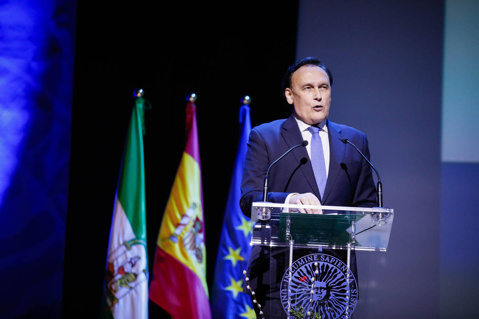 Las imágenes de la Investidura de José Céspedes como rector de la UAL