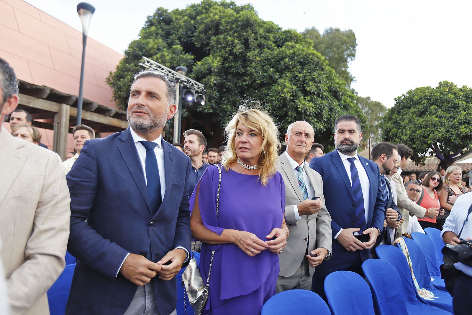 Imágenes de la constitución de la Diputación de Huelva