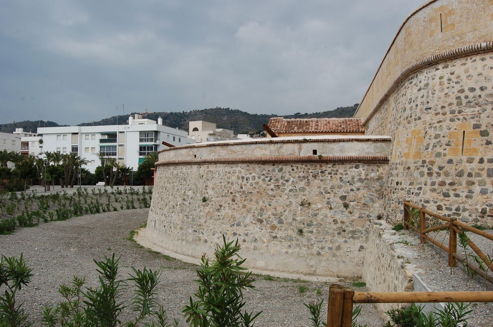 Una parte del castillo de La Herradura