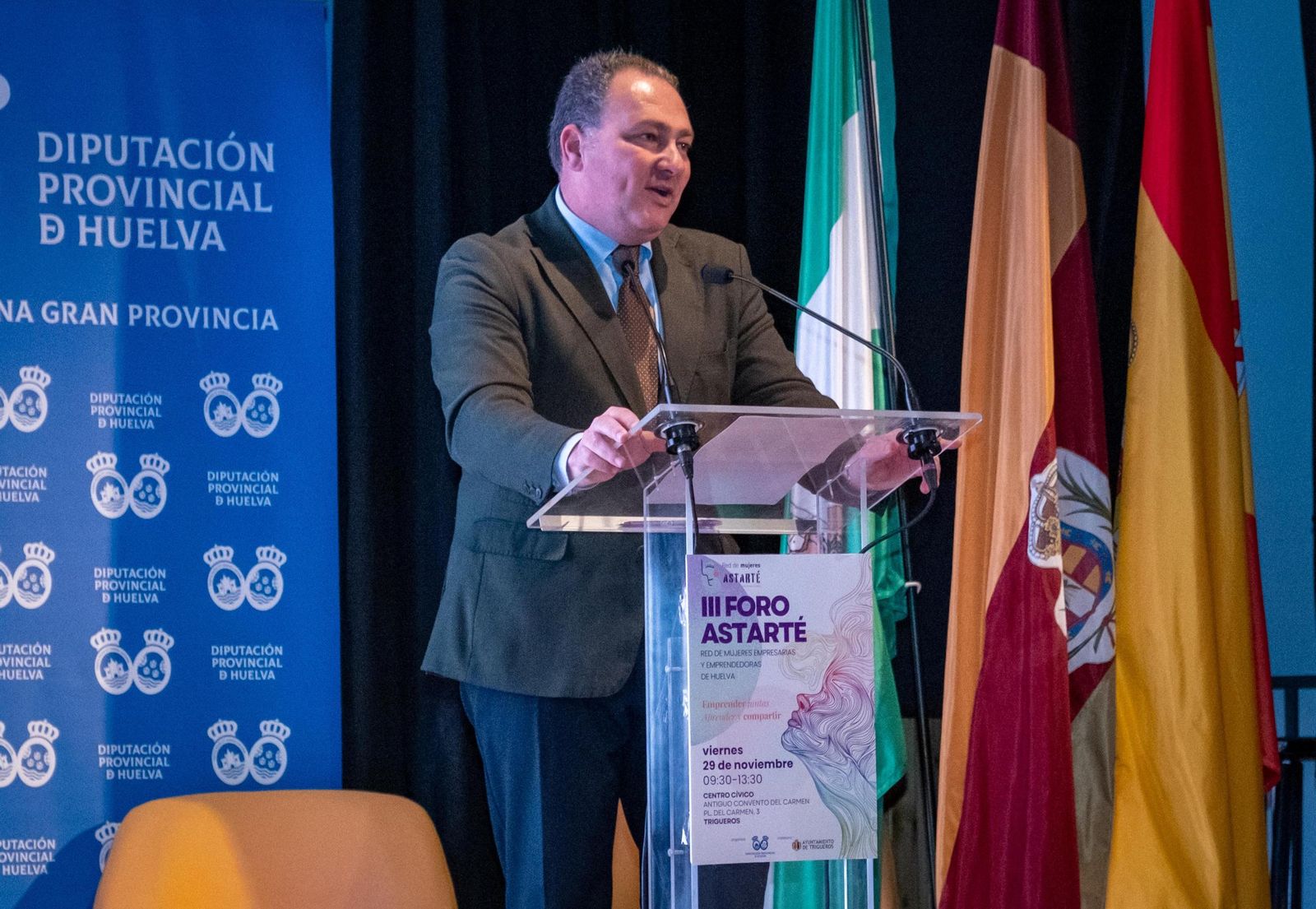 David Toscano durante su intervención en el evento.