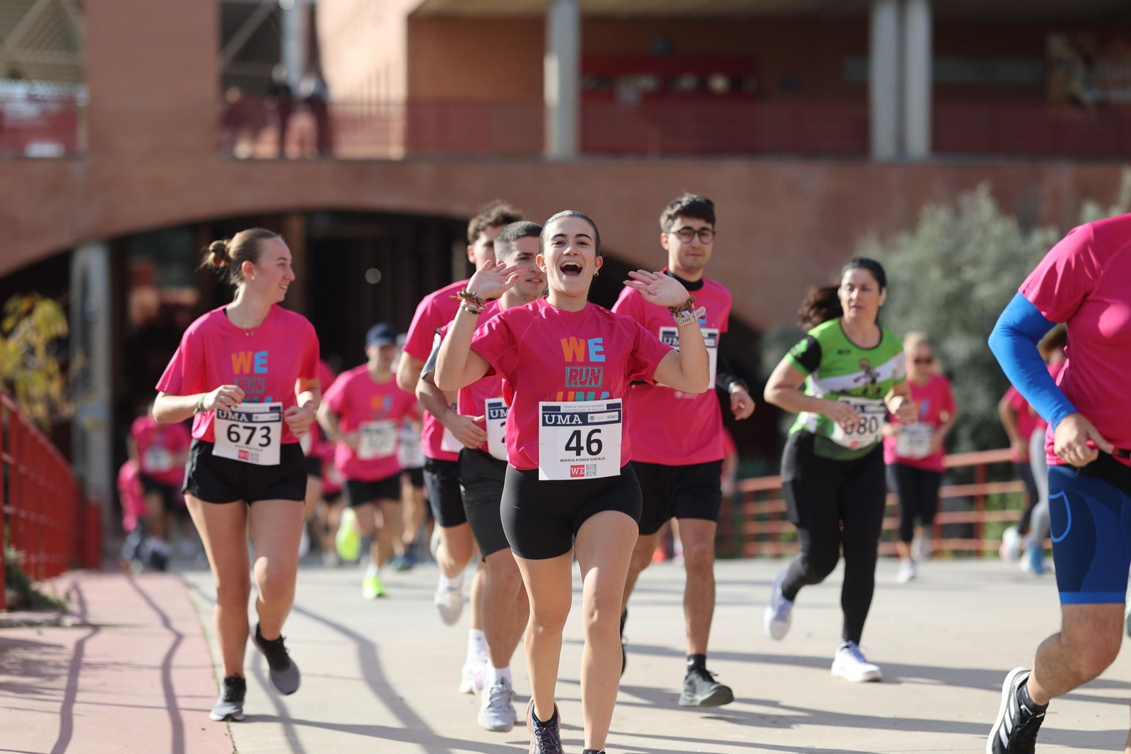 La carrera solidaria We Run de la UMA, en fotos