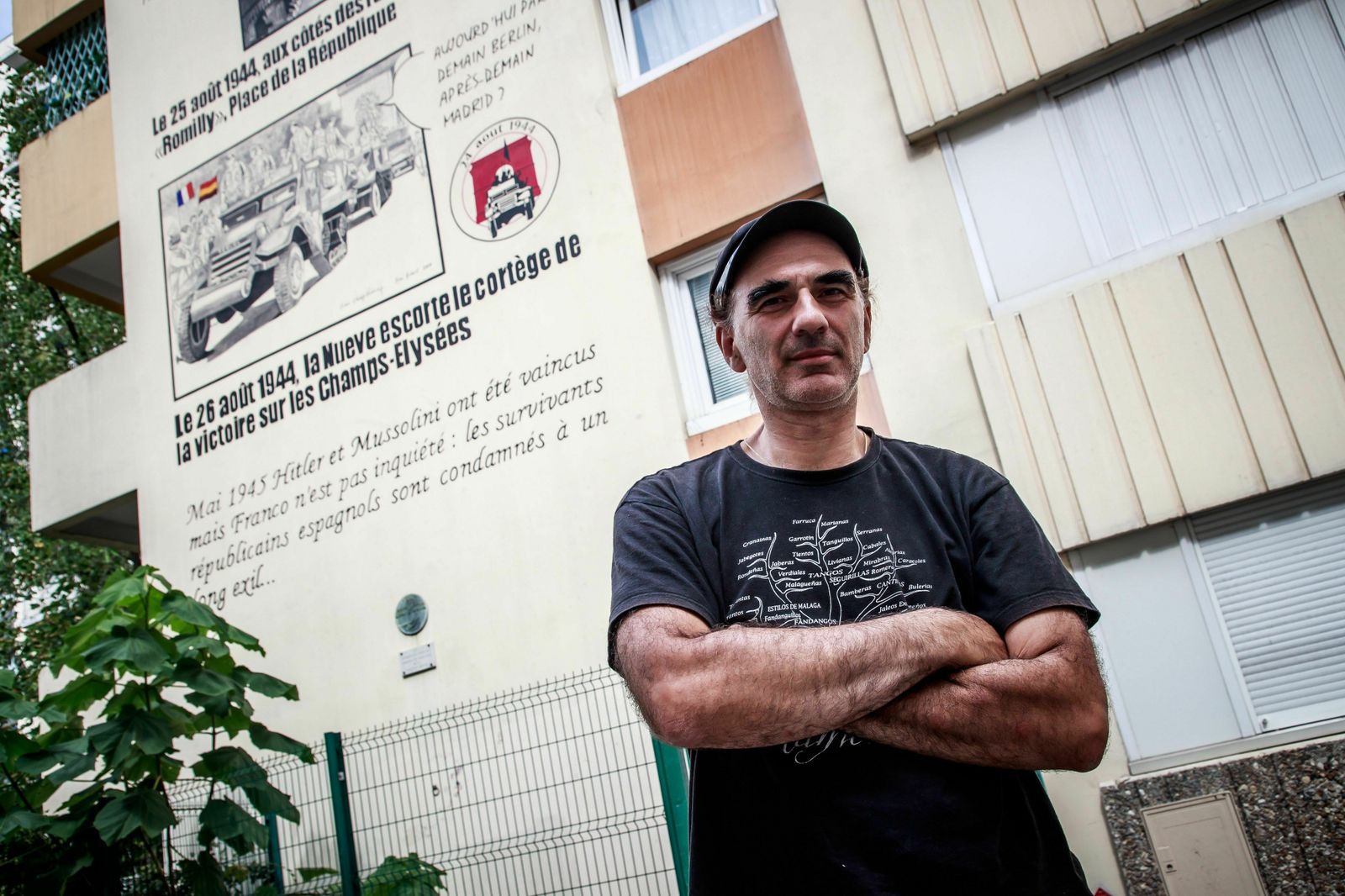 Un mural para honrar a los héroes españoles de La Nueve que liberaron París