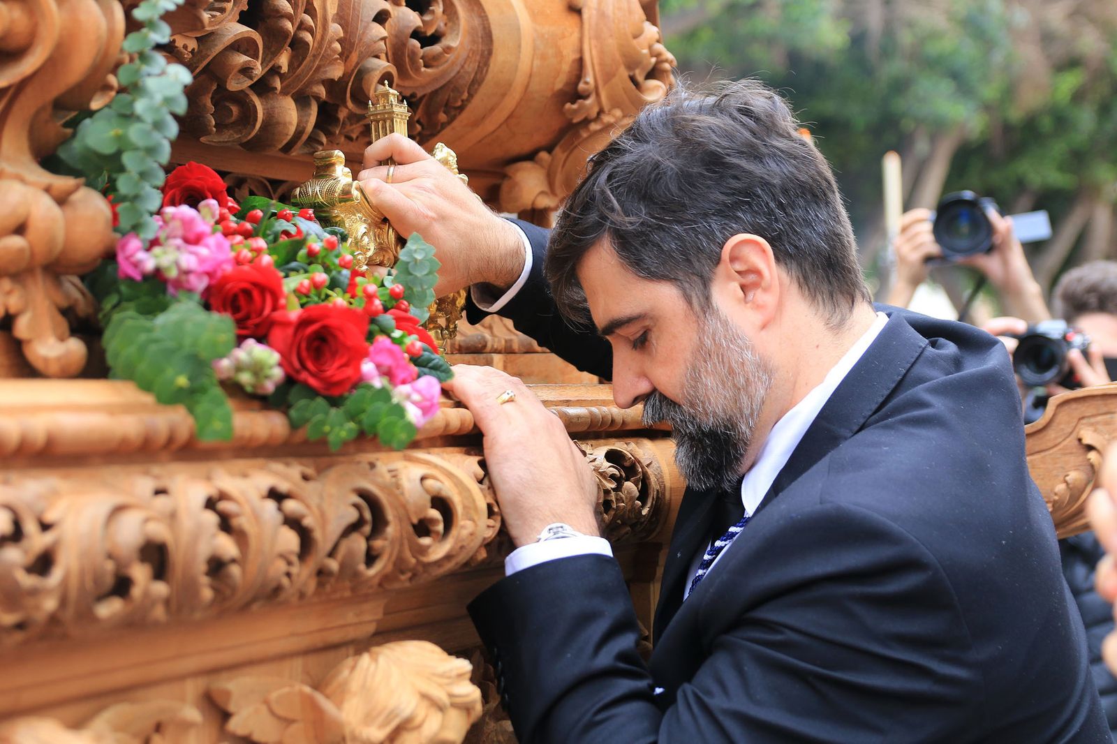 La procesión de La Estrella, en imágenes. Semana Santa de Almería 2023