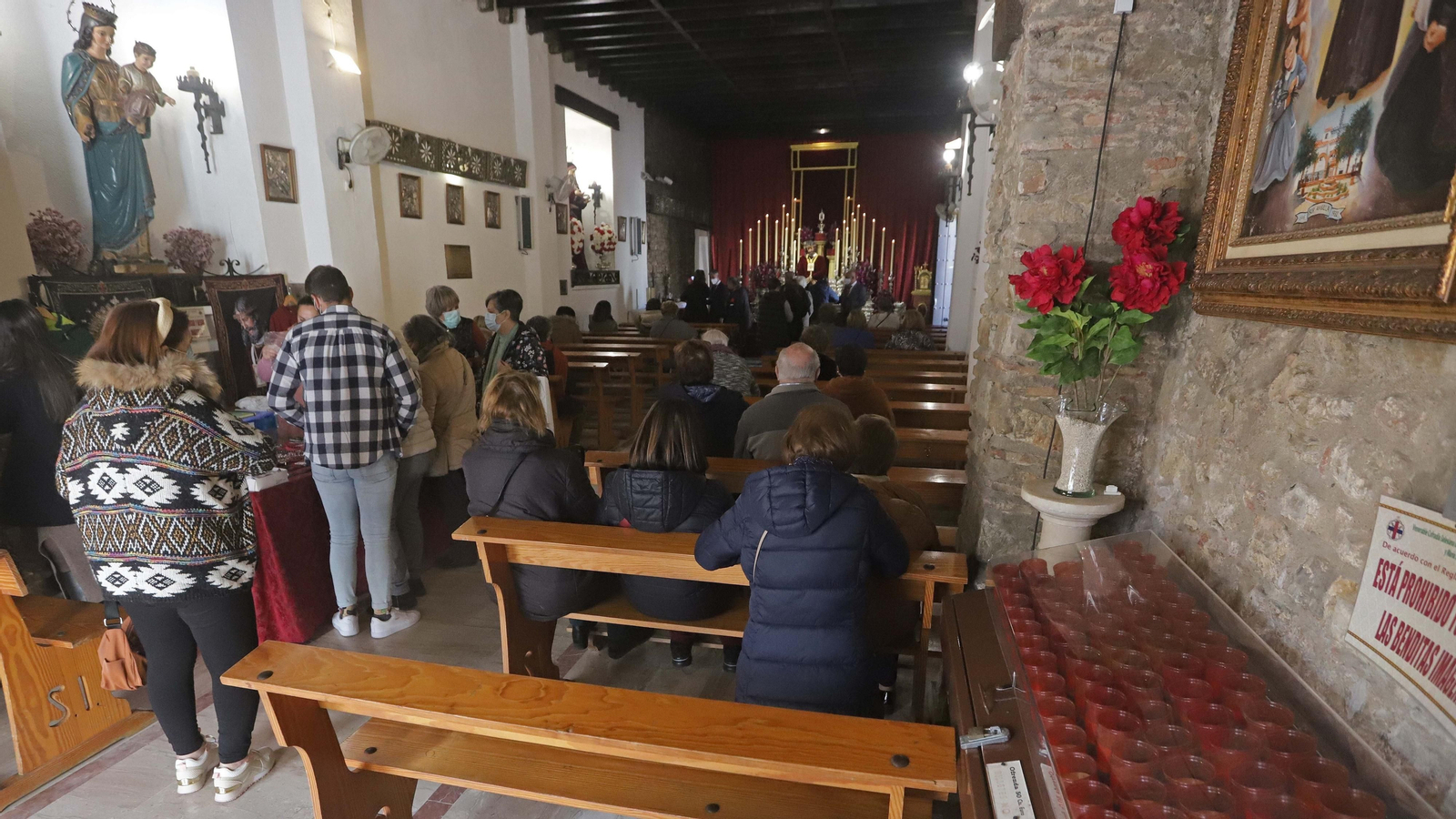Fotos de la veneración al Cristo de Medinaceli en Algeciras