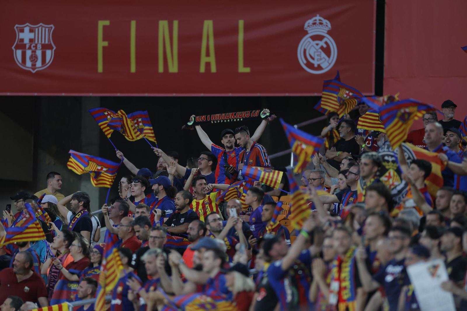 Las fotos del Barcelona - Madrid