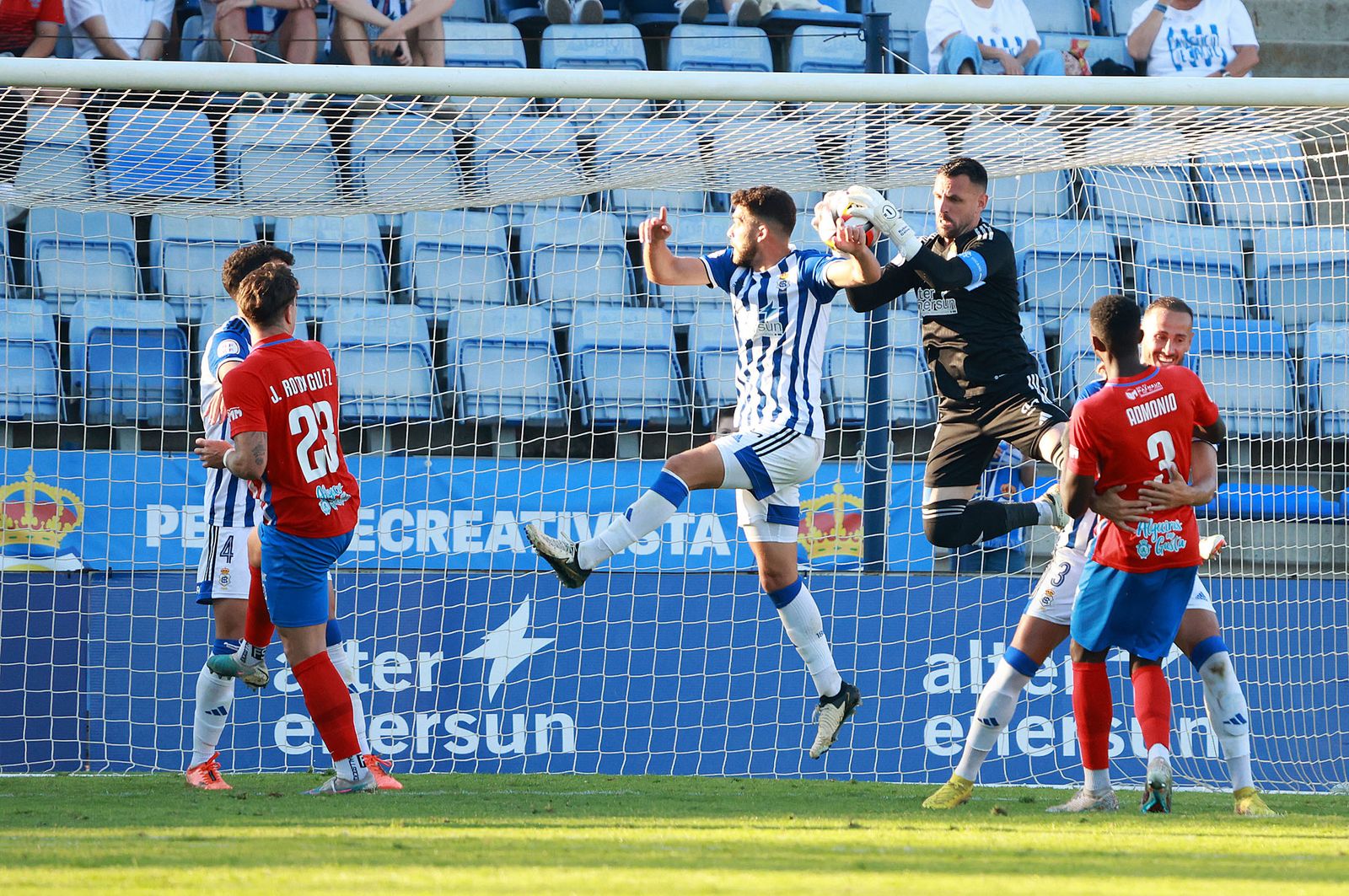 Imágenes del Recreativo de Huelva-Algeciras