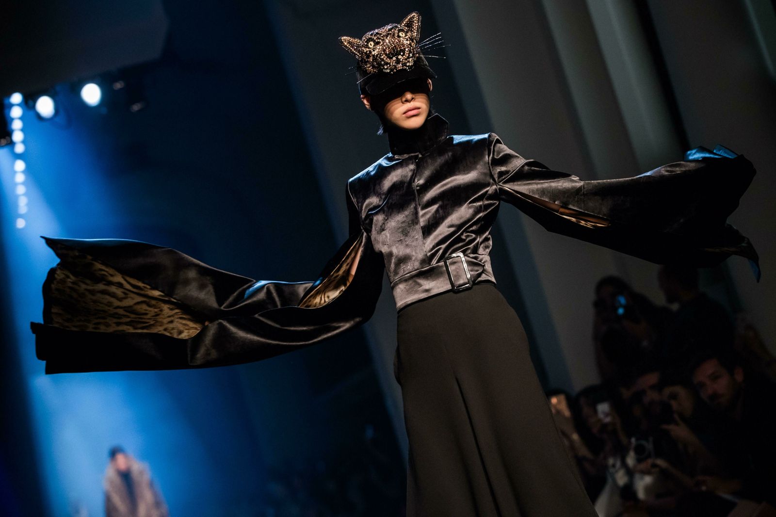 Clara evocación animal en la nueva colección de Jean-Paul Gaultier.