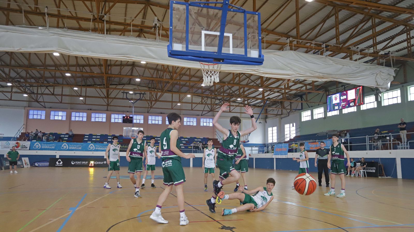 Fotos de las semifinales del Campeonato de Andalucía infantil masculino de La Línea