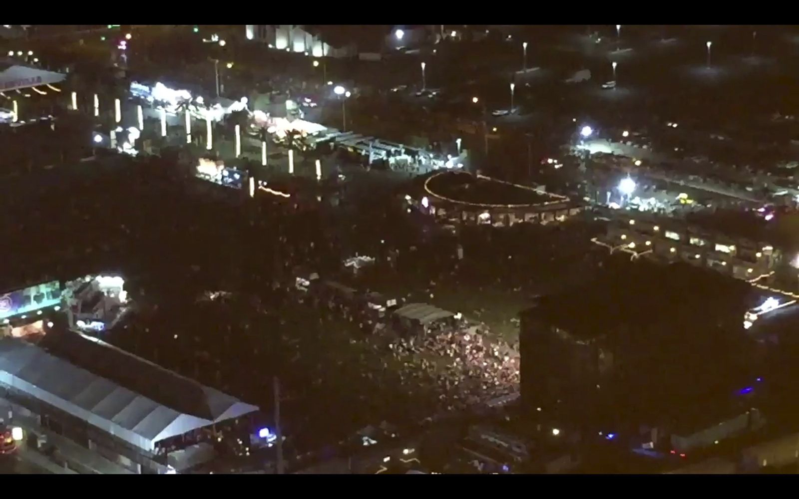 Las imágenes del atentado en Las Vegas