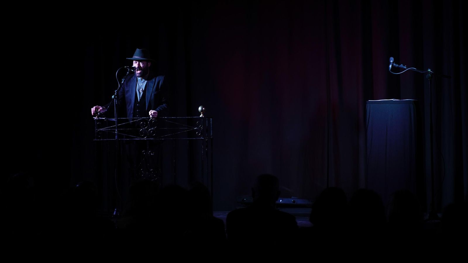 Fotos de la Semblanza a la Saeta con Juan Andrés Azorit, Perico el Piñero y José Canela en el Centro Paco de Lucía