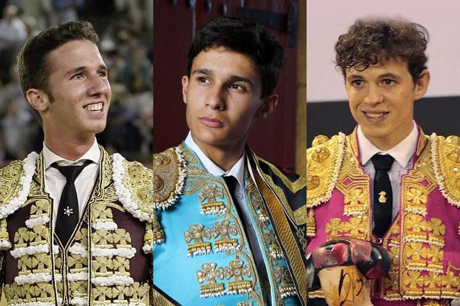 Calerito, Manuel Diosleguarde y Jorge Martínez.