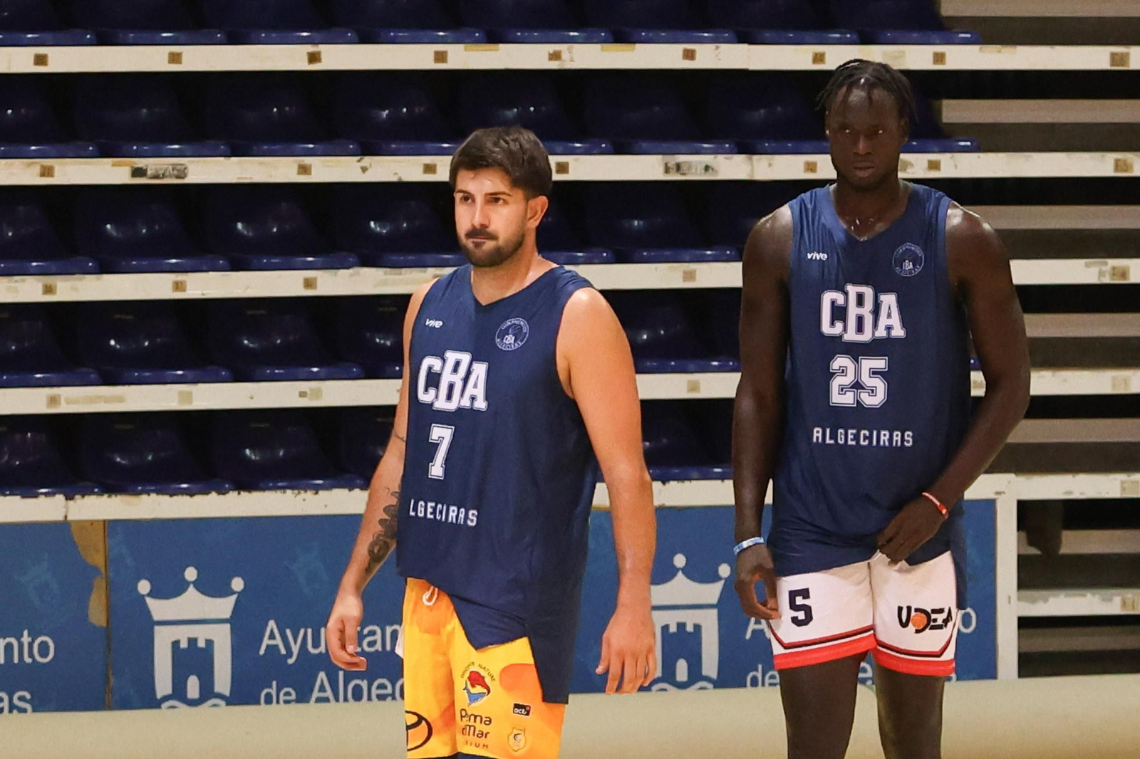 Las fotos del primer entrenamiento de pretemporada del Club Baloncesto Algeciras