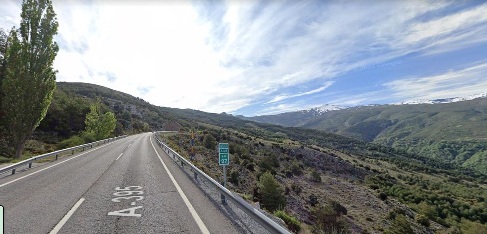 Obligatorio el uso de cadenas para llegar a Sierra Nevada desde el kilómetro 27