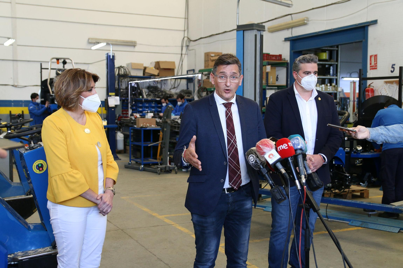 Fotogalería de la visita de Susana Díaz