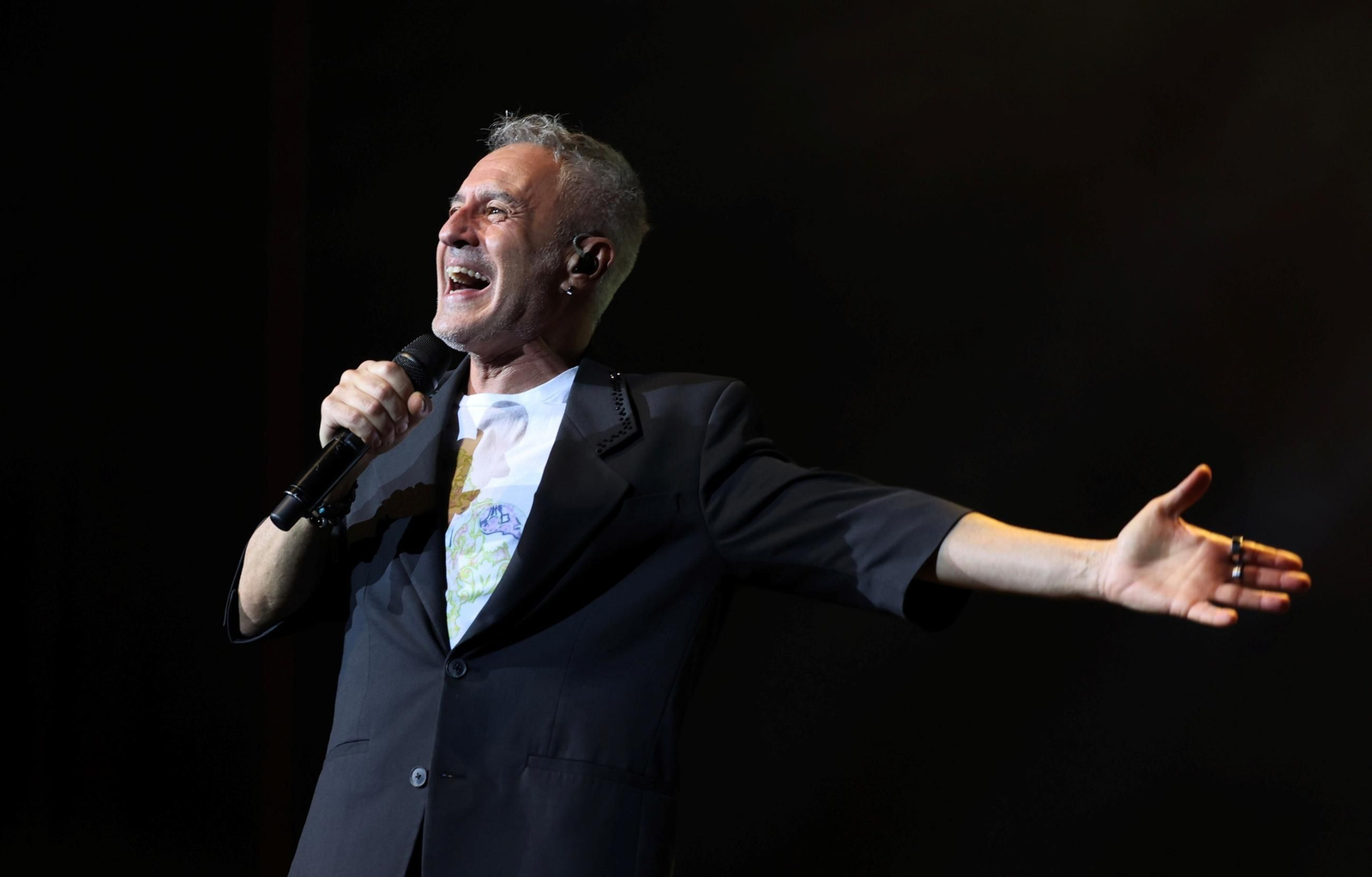 Sergio Dalma, durante un concierto reciente.