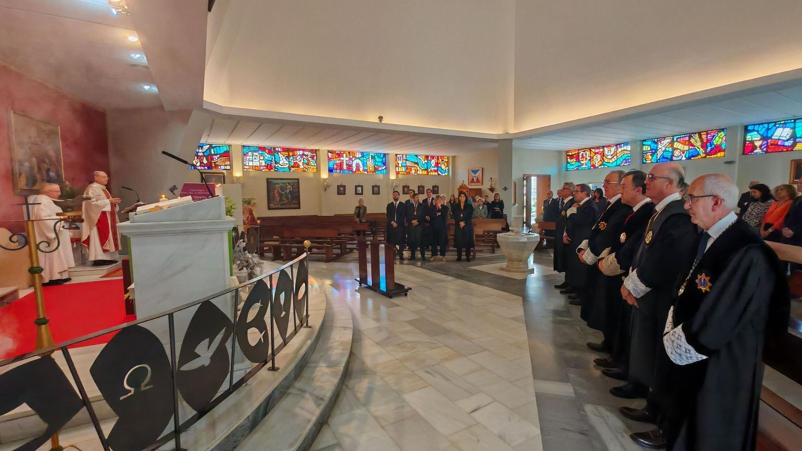 Actos del Colegio de Abogados por Santa Teresa.