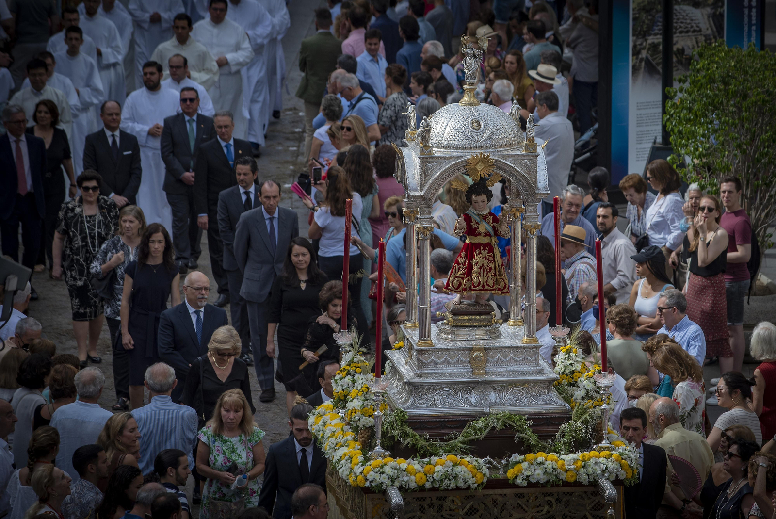 Las imágenes de la procesión del Corpus Christi de Sevilla 2022