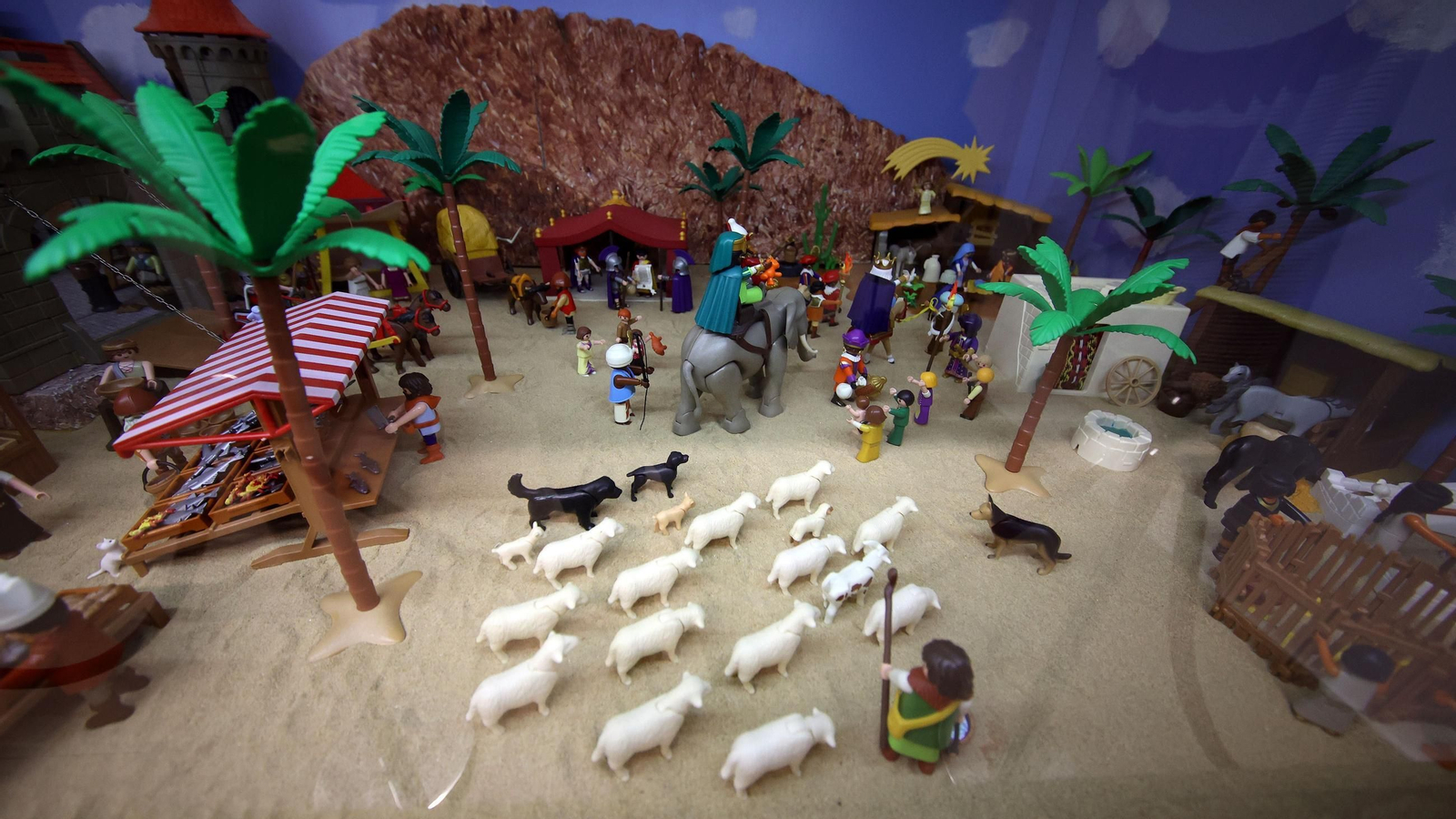 Belén viviente en el Colegio San José Fundación Xafer de Jerez