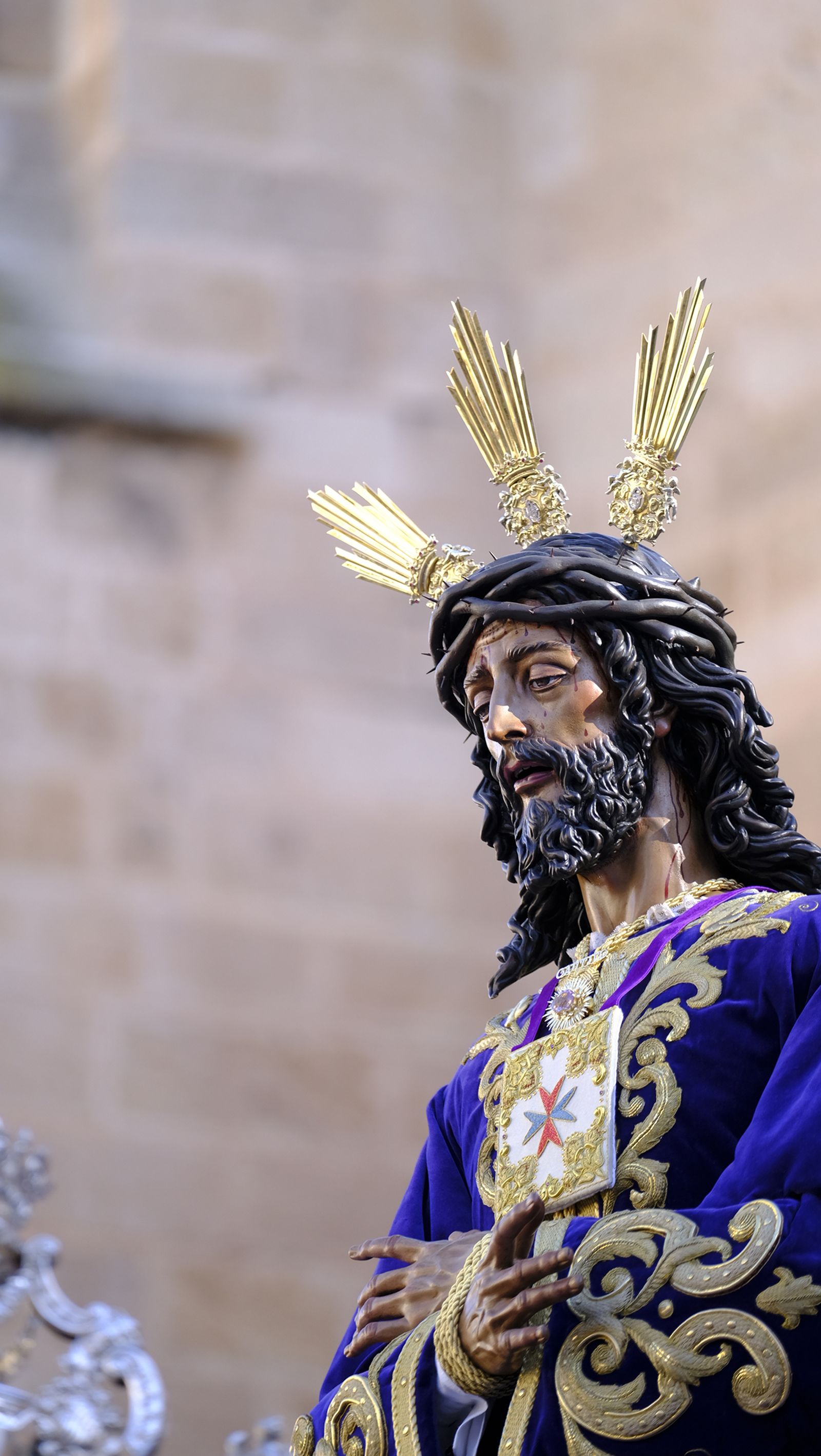 Prendimiento en la Semana Santa de Almería 2025