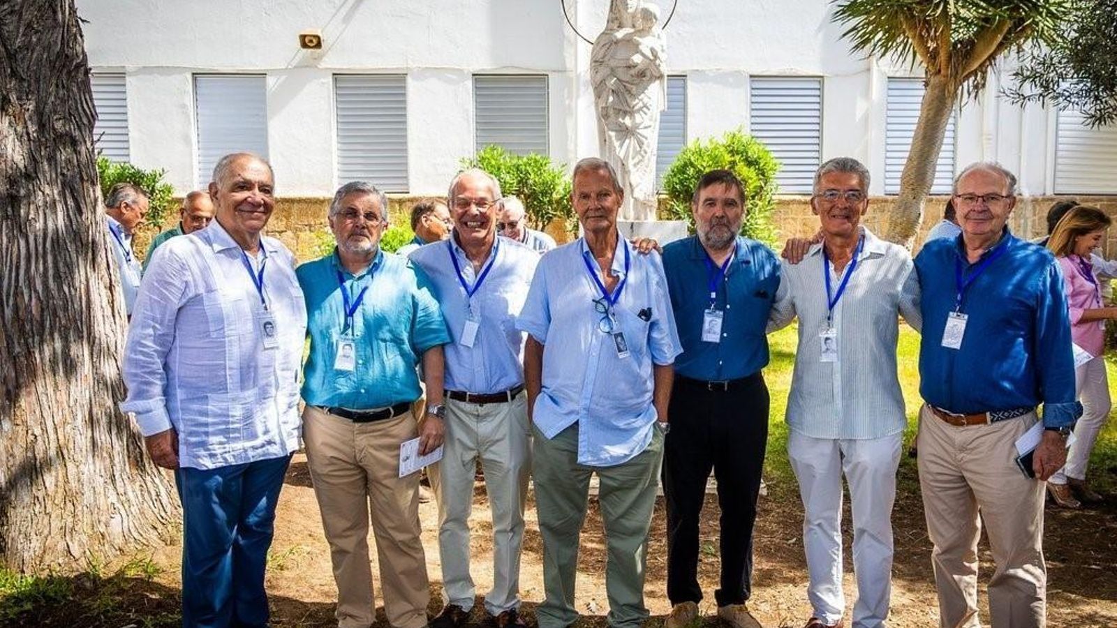 José  Luis Berrendero, Ramón Hernández, Manuel Ponce, Ángel Plaza, Antonio Anasagasti, Diego Cano y Javier Roquette.