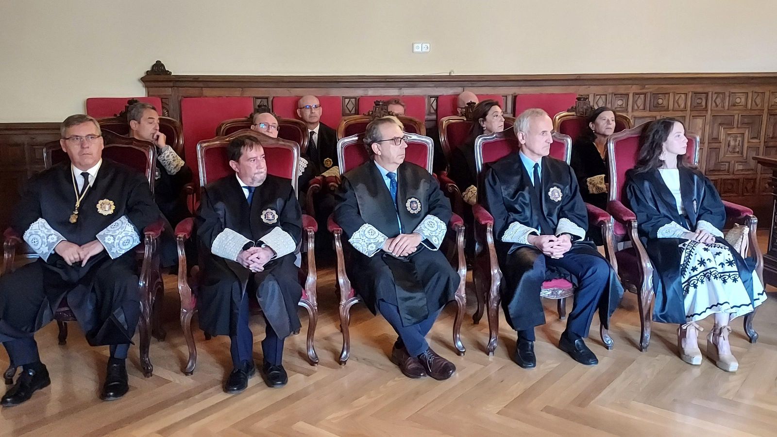 La toma de posesión de Mercedes Alaya, Juan Carlos Cuenca y Miguel Ángel Ruiz Lazaga en el TSJA.