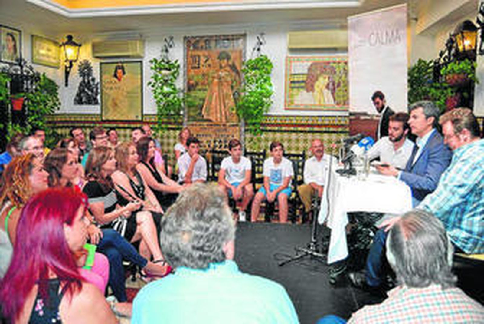 Presentación del disco de Jesús Guerrero en la Venta de Vargas.