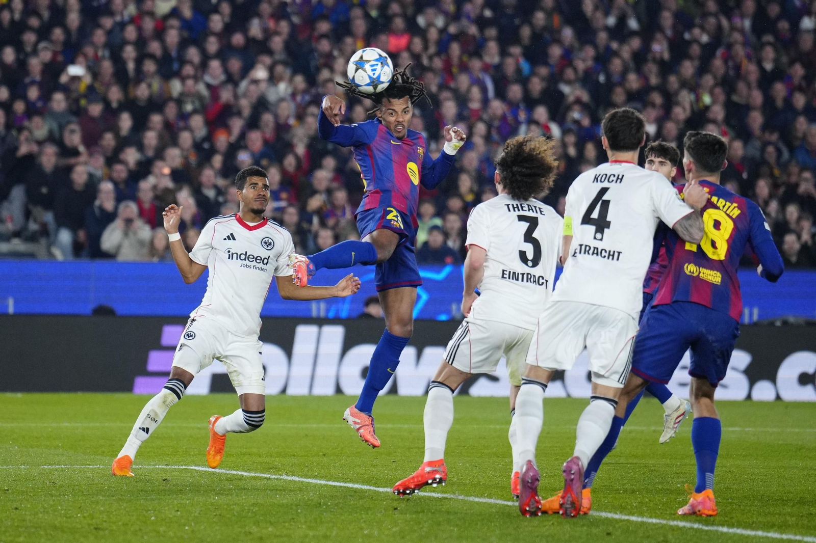 Las fotos del Barcelona-Eintracht Frankfurt