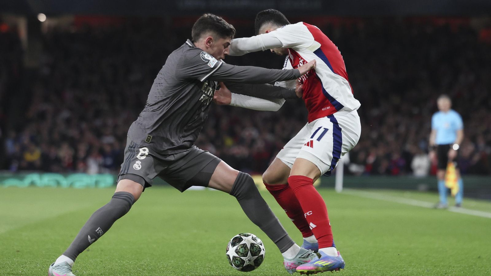 Las mejores fotos del Arsenal - Real Madrid