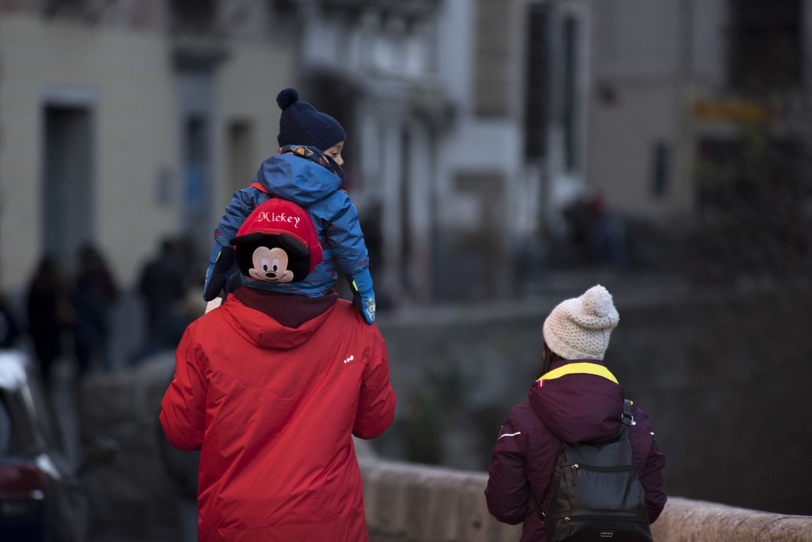 Las imágenes del duro invierno en Granada