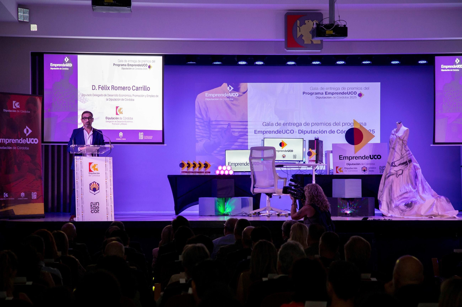 La entrega de los premios EmprendeUCO, en imágenes