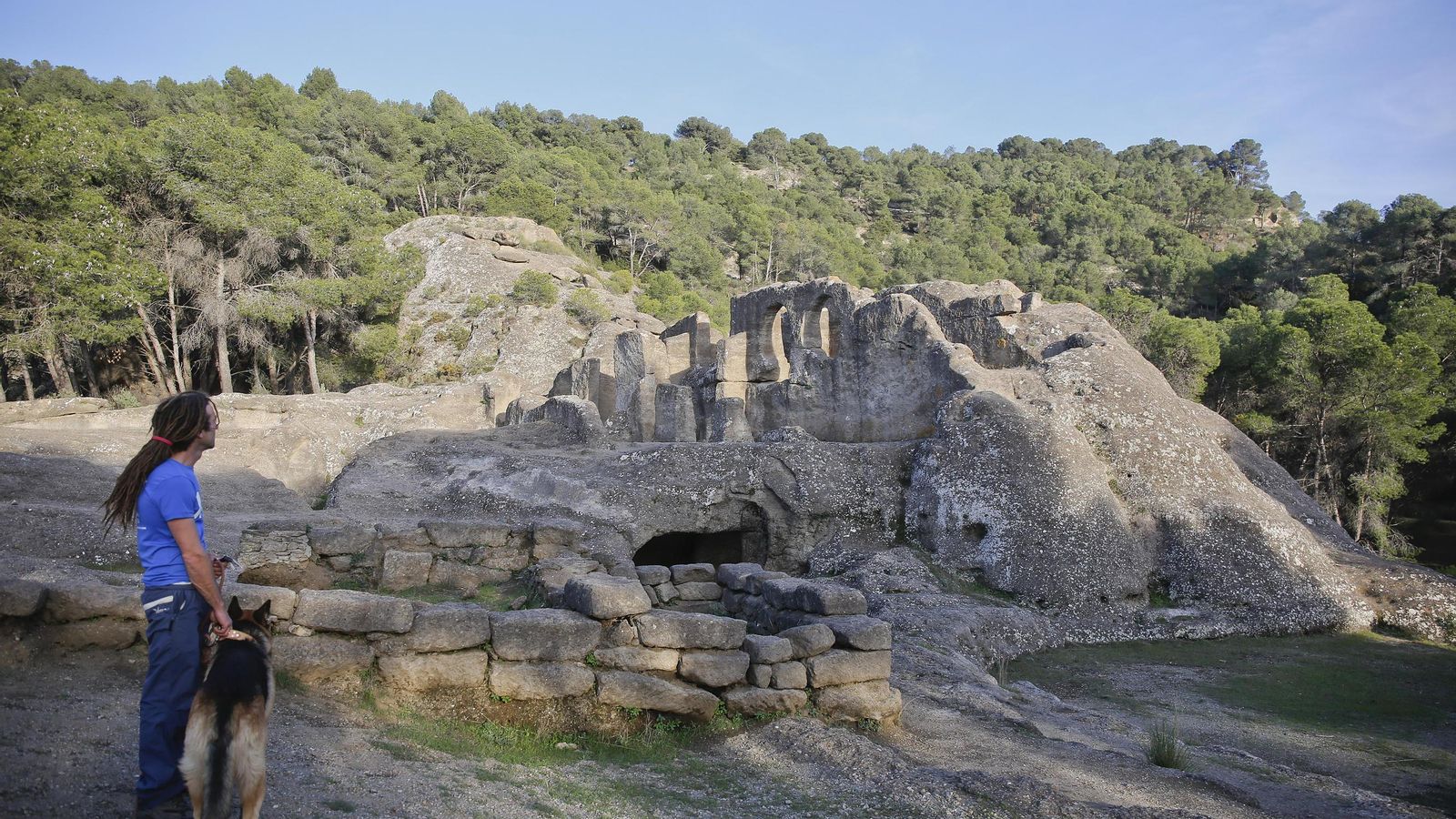 En las ruinas de Bobastro. En las ruinas de Bobastro.
