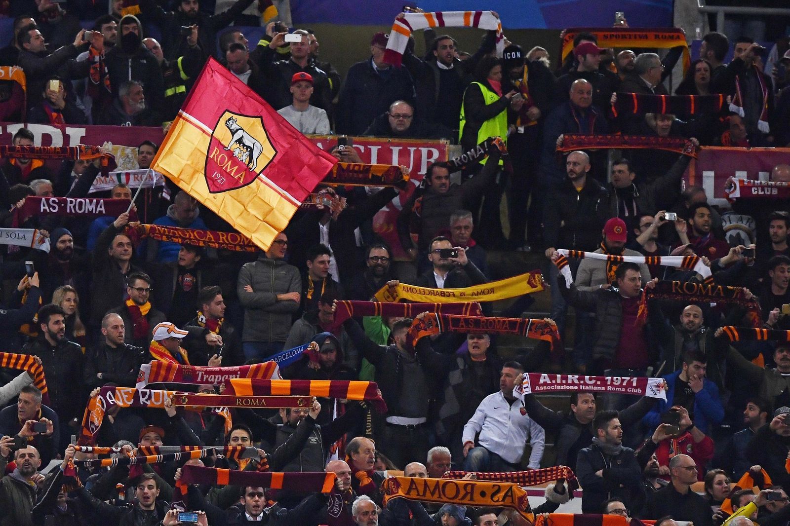 El Roma-Barcelona, en imágenes