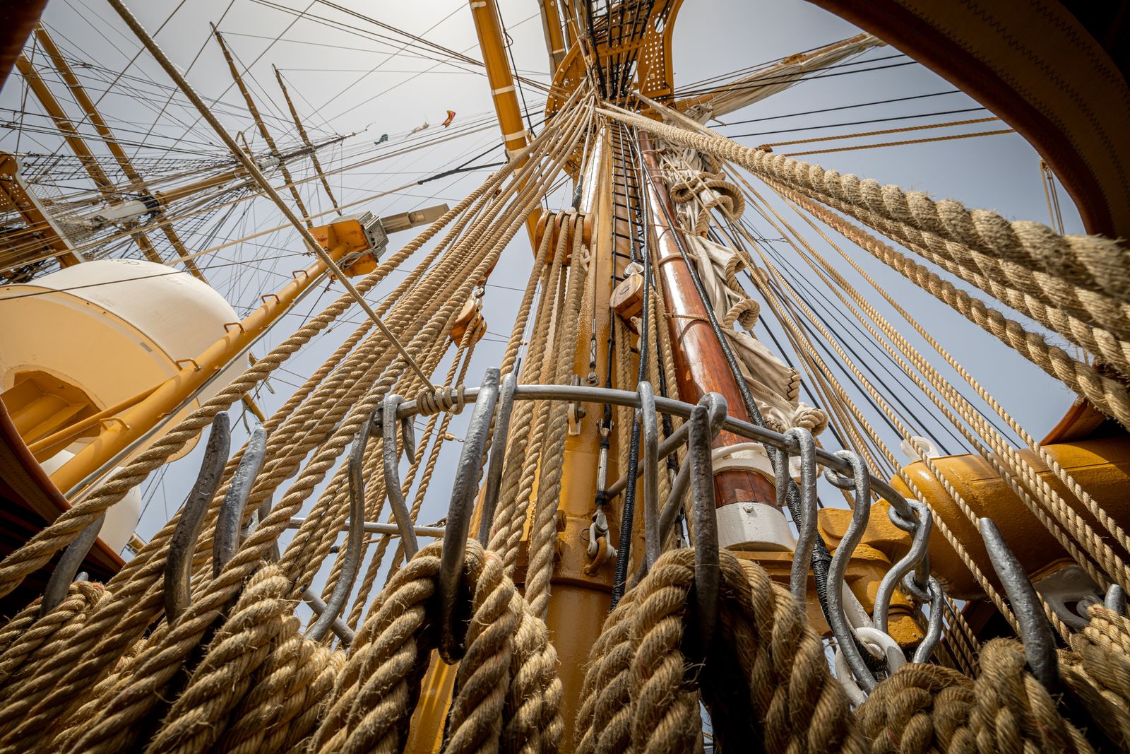 Así es el buque escuela Amerigo Vespucci