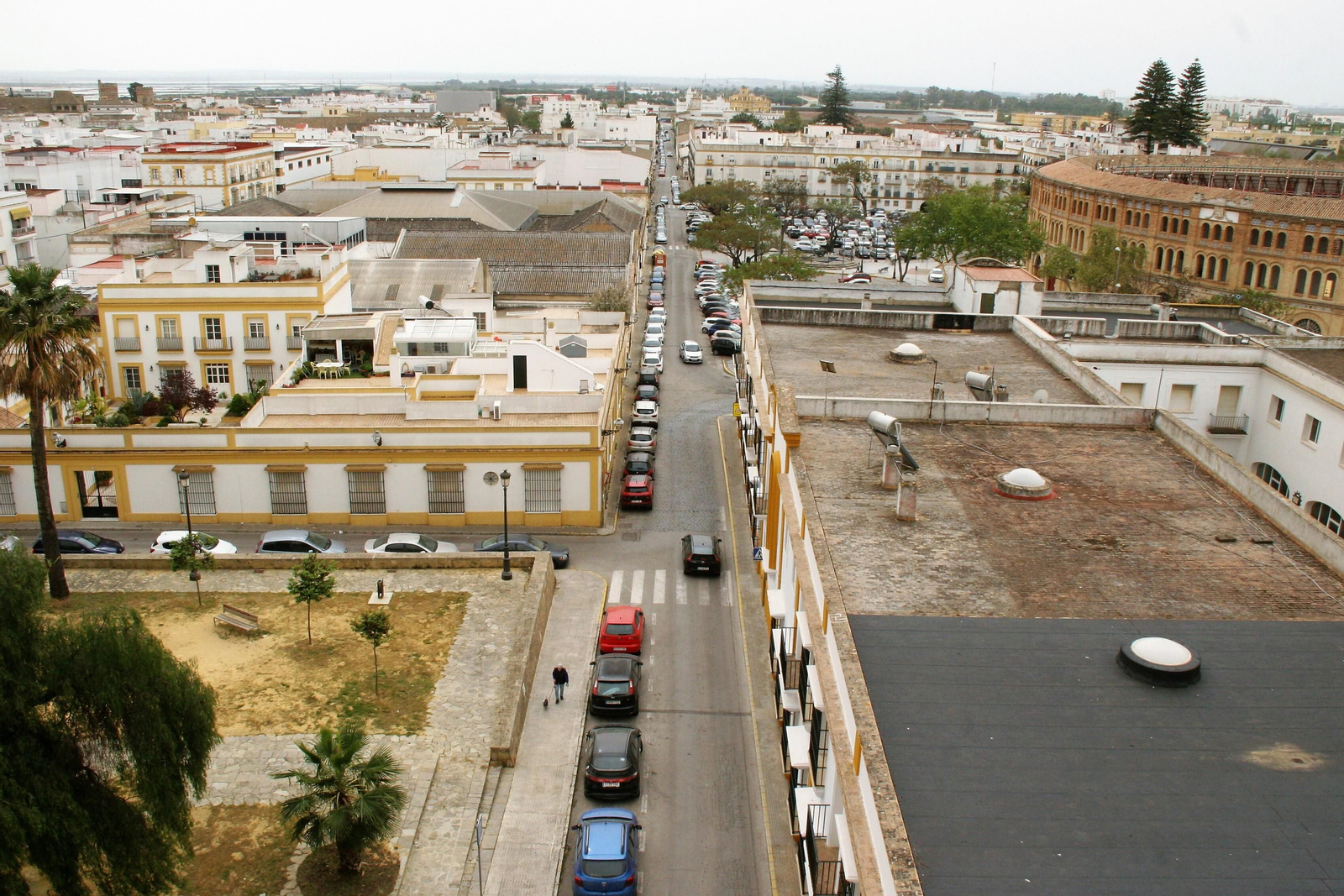 Una vista general de El Puerto de Santa María.