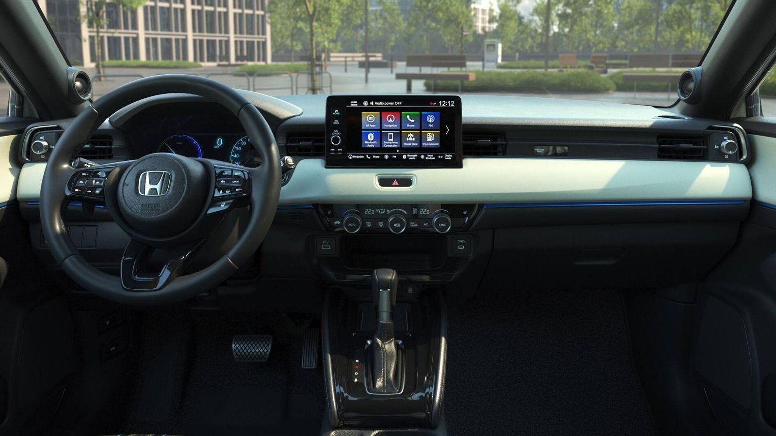 Las modificaciones en el interior son de menor entidad que las que se incorporan en el exterior del HR-V.