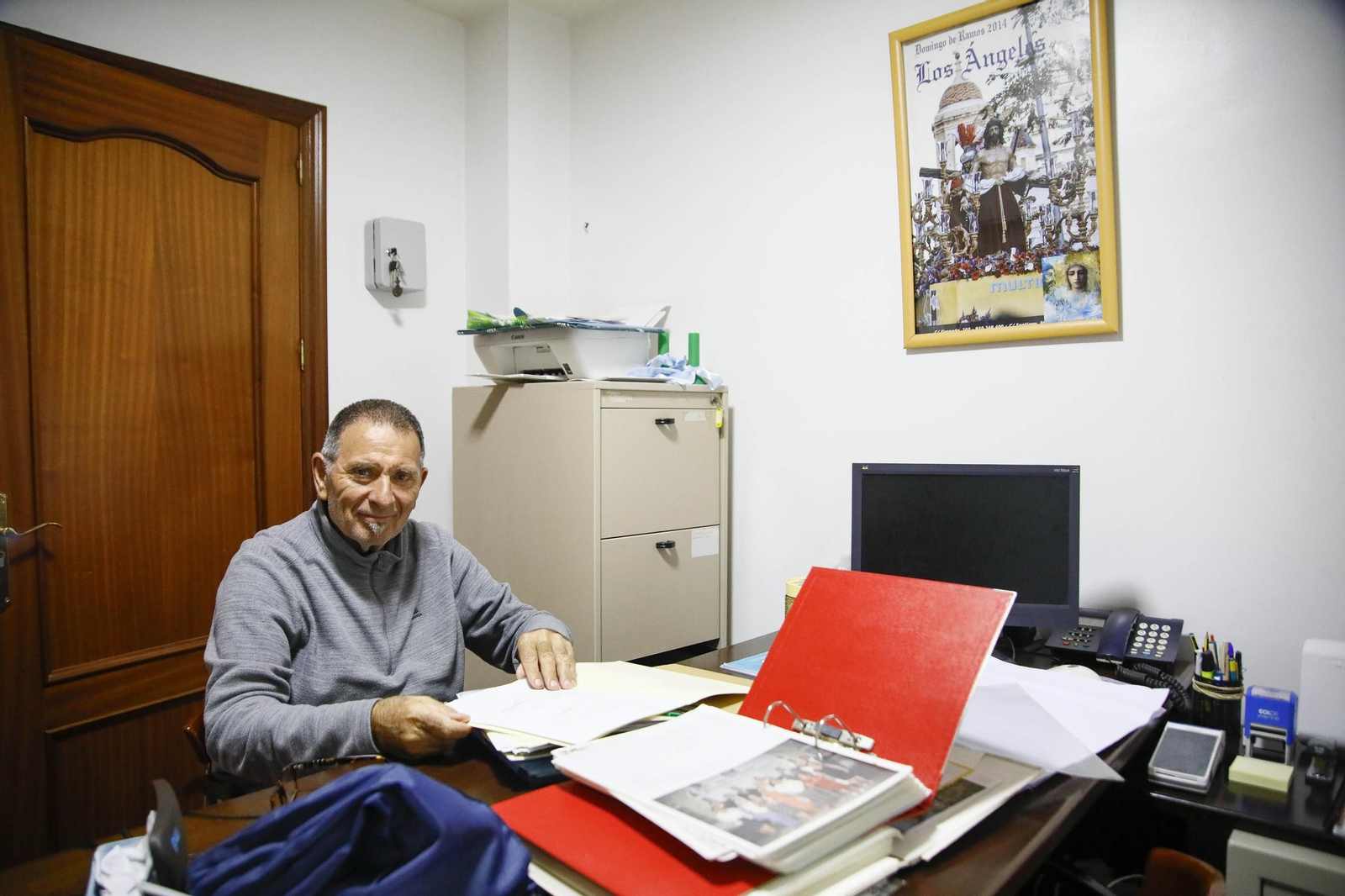 Ensayo de la hermandad de los Ángeles de la ciudad de Almería, en imágenes