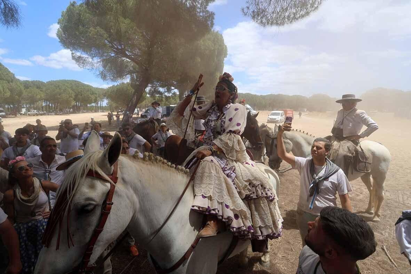 Las mejores imágenes de la Hermandad del Rocío de Huelva en el camino hacia El Rocío