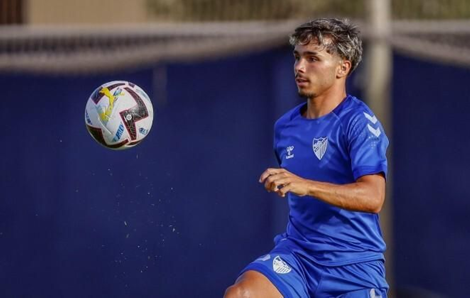 Kevin, en un entrenamiento.