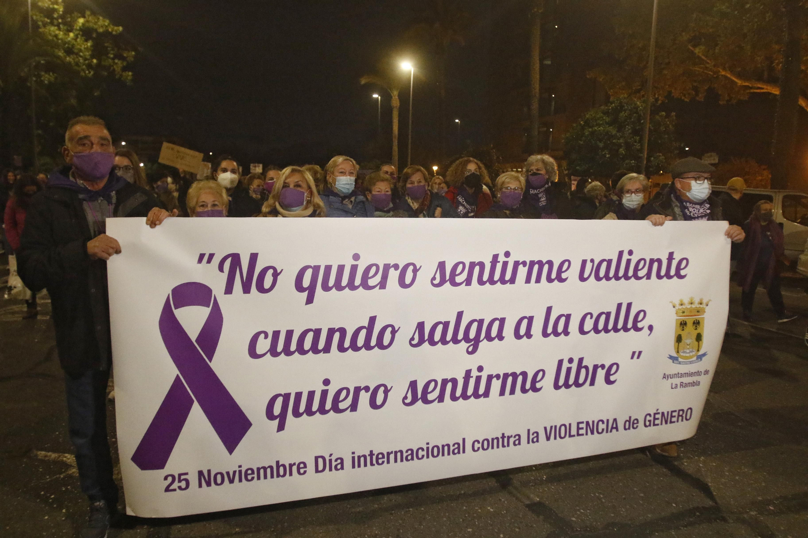 La manifestación contra la violencia de género en Córdoba, en fotografías
