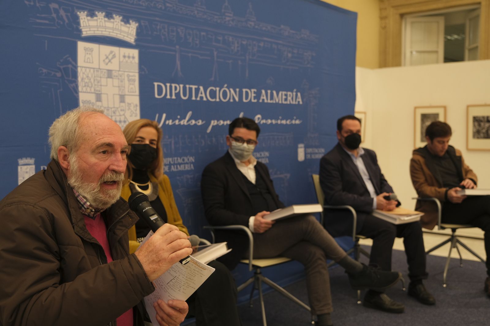 Imágenes inauguración exposición fotógrafo Carlos Pérez Siquier. Diputación de Almería