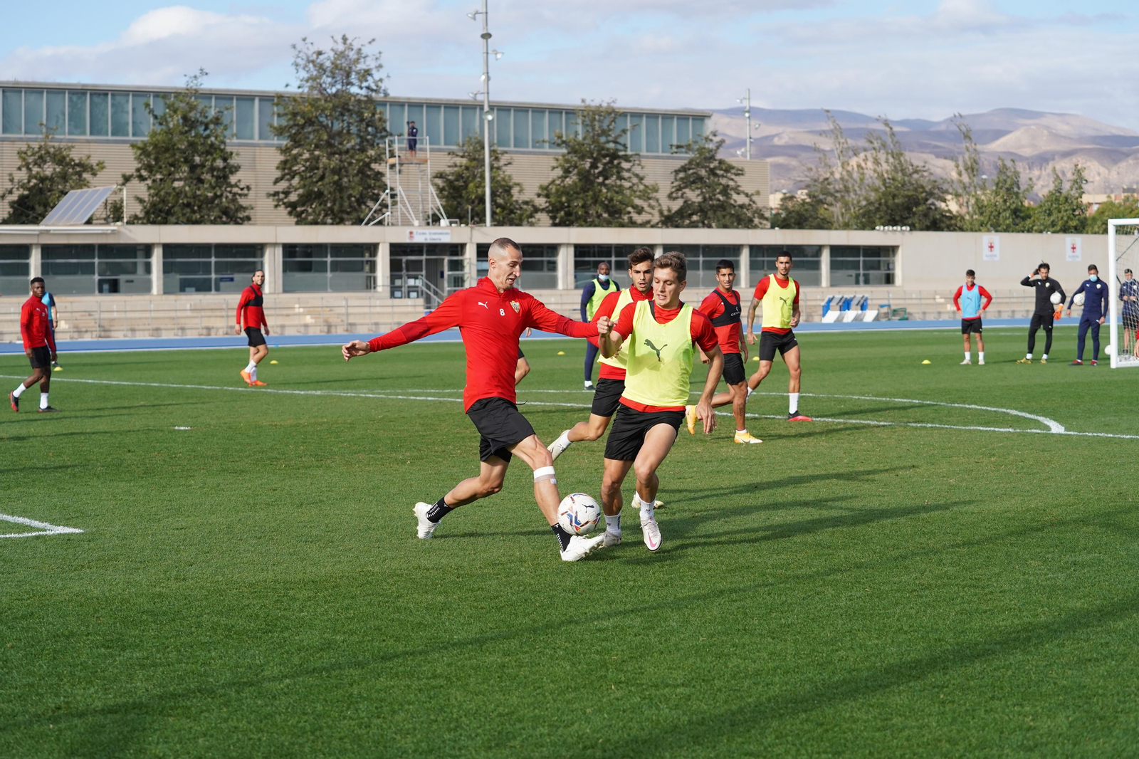 Fotogalería del entrenamiento del Almería, sábado 21