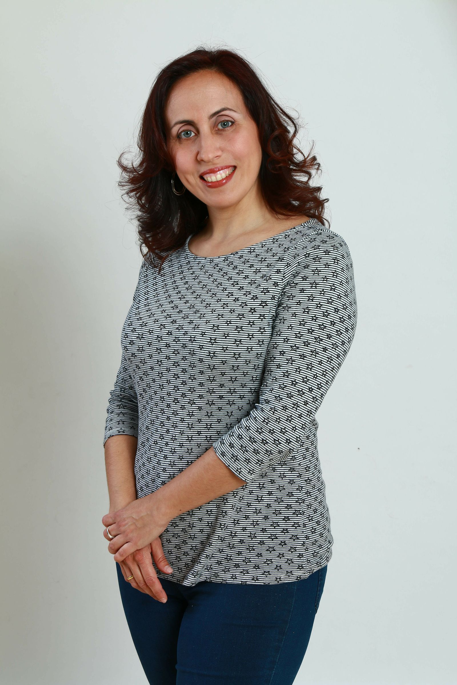 María del Pilar López, autora de los textos del libro.