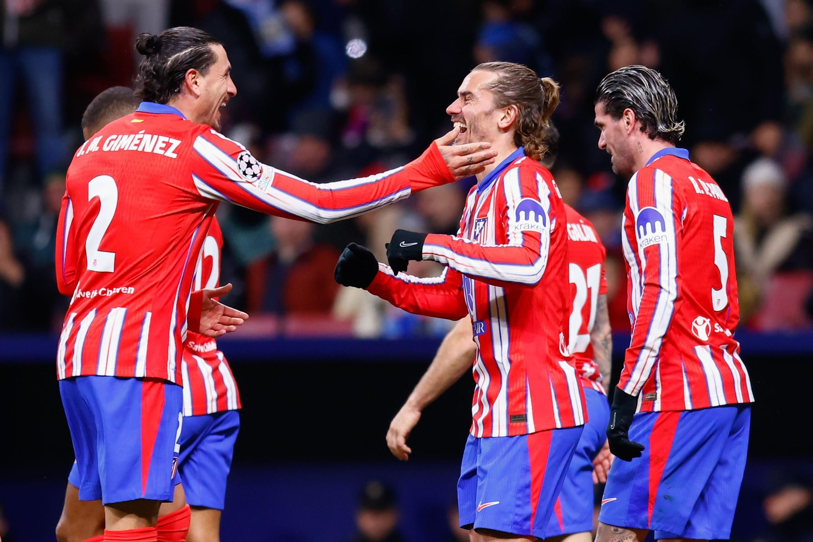Las fotos del Atlético de Madrid - Slovan de Bratislava