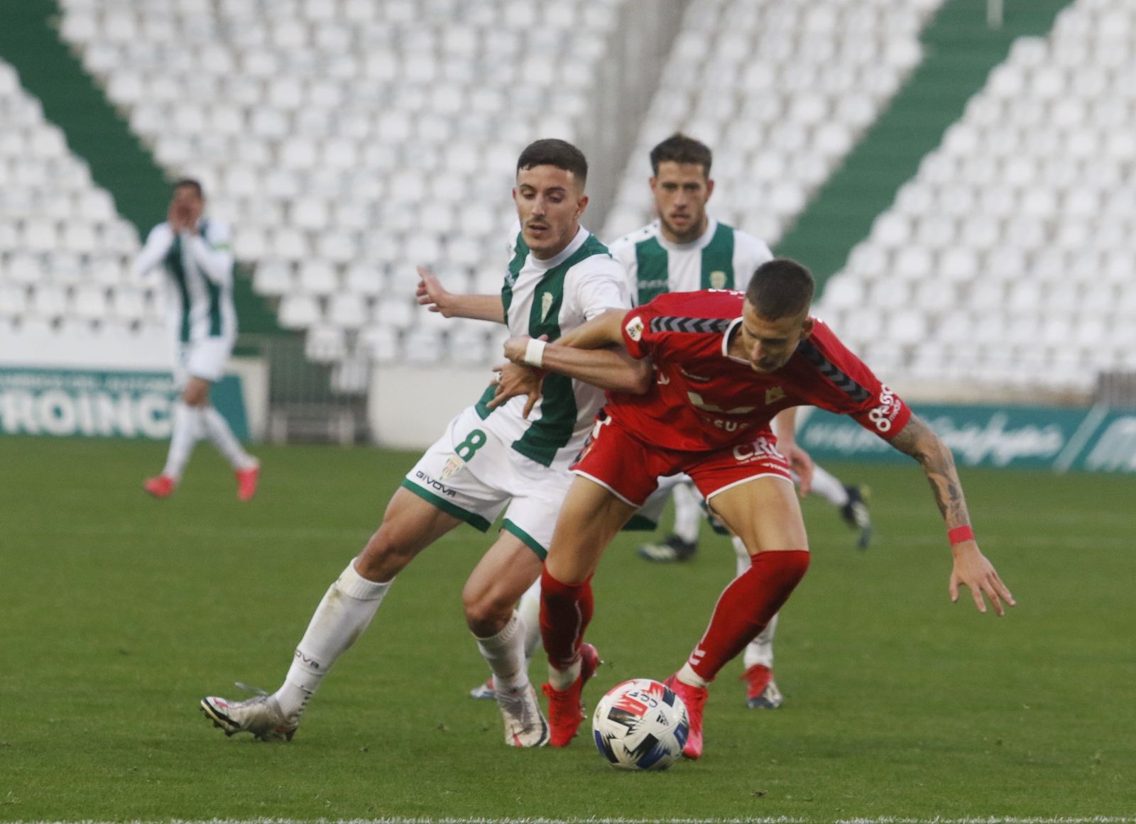 Las fotografías del empate entre el Córdoba CF y el Real Murcia