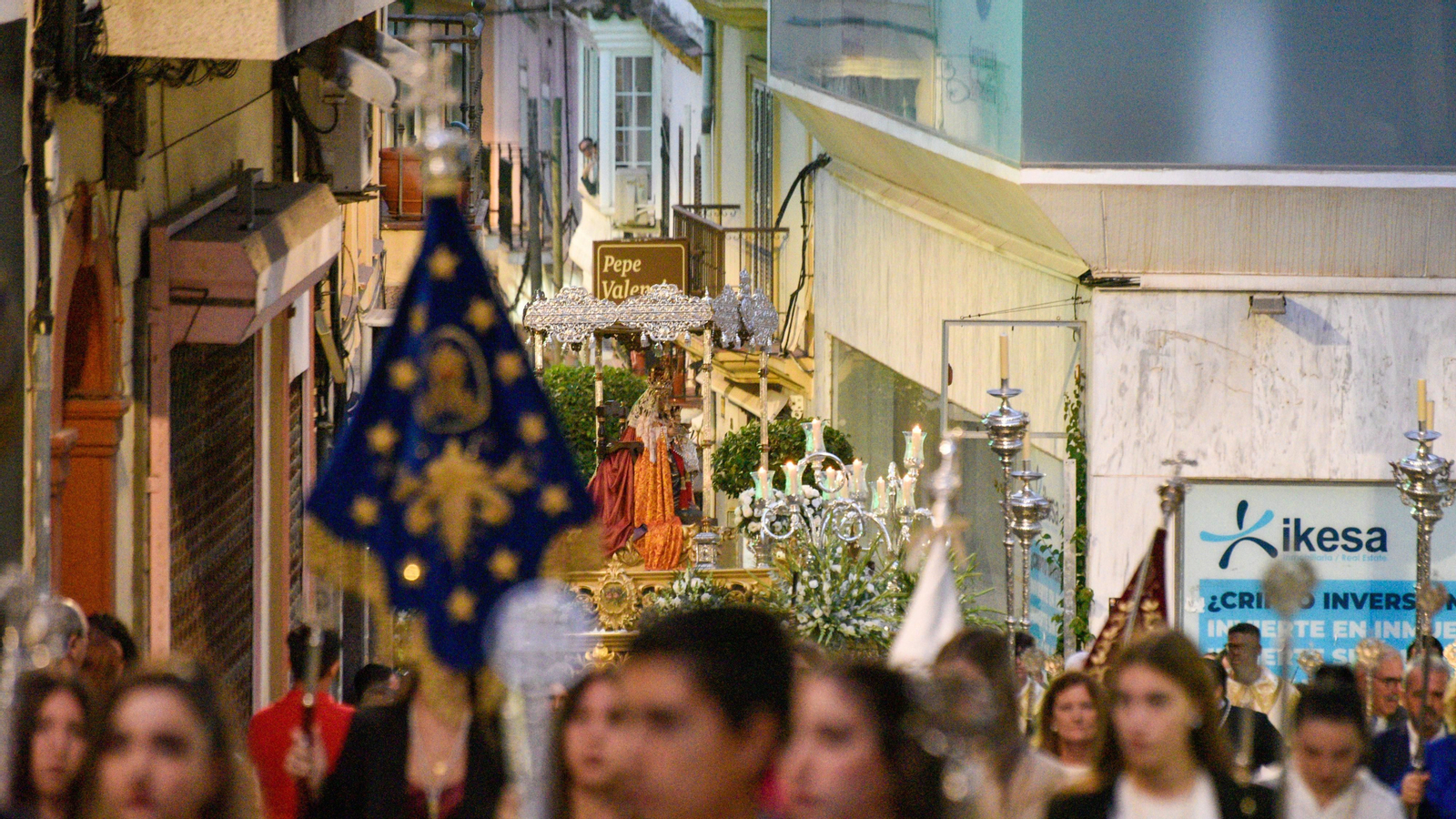 Procesión de La Virgen del Rosario de Europa en Algeciras