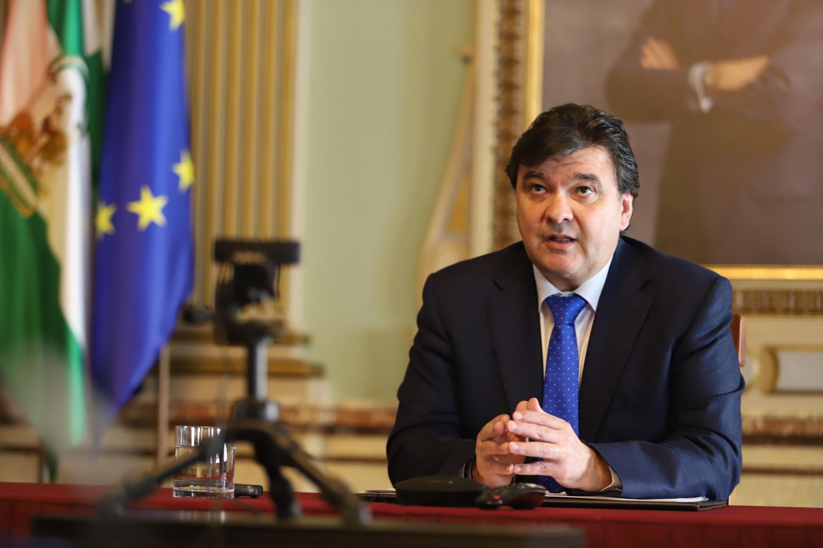 El alcalde de Huelva, Gabriel Cruz.