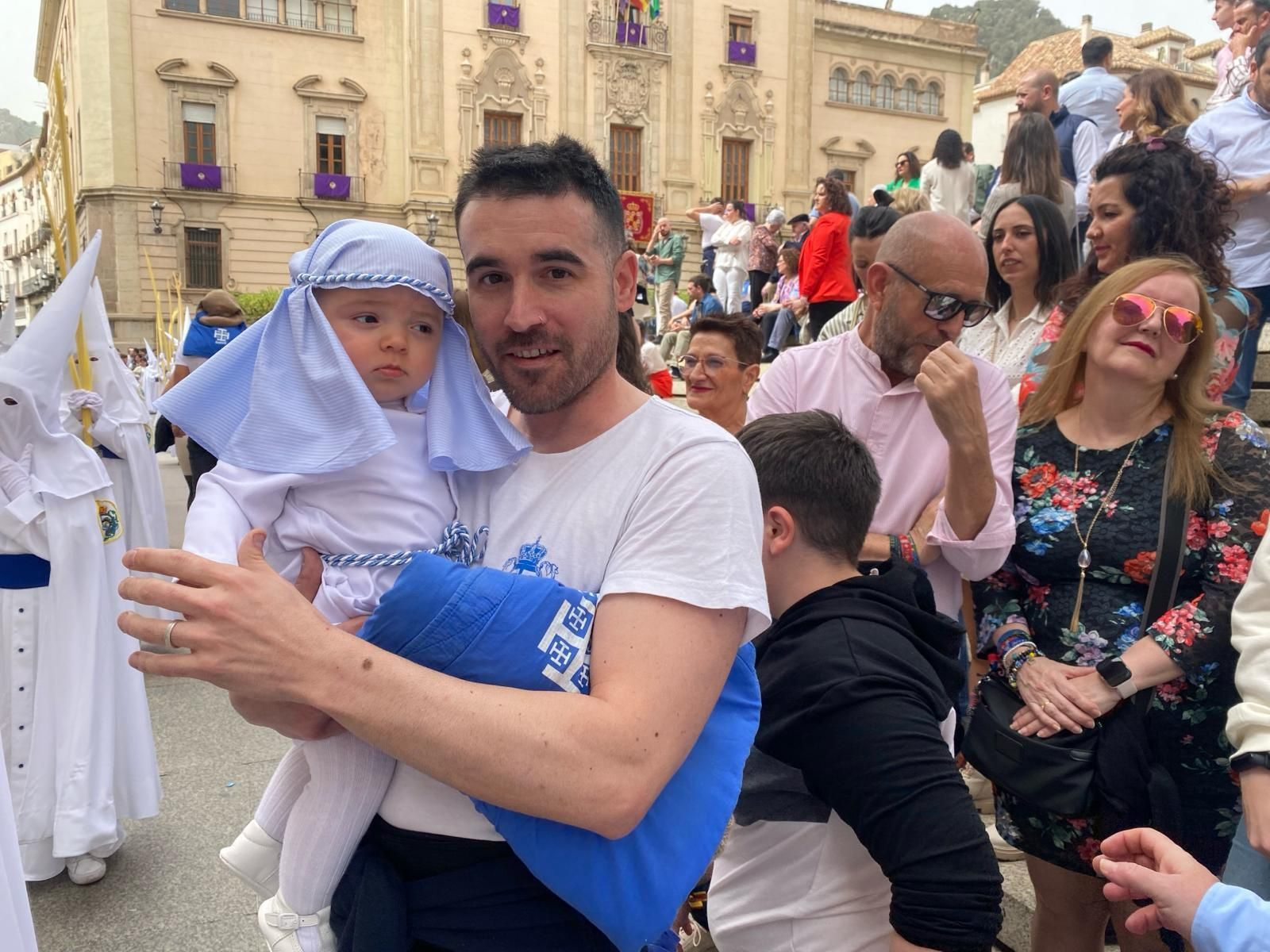 La Borriquilla el Domingo de Ramos en Jaén.