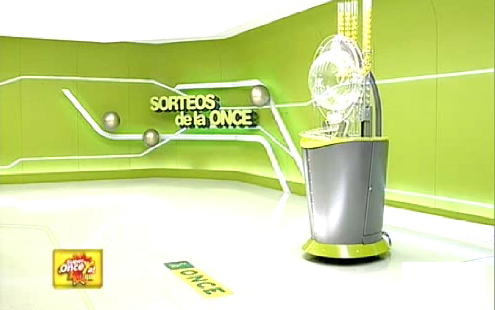 Celebración de un sorteo de la ONCE