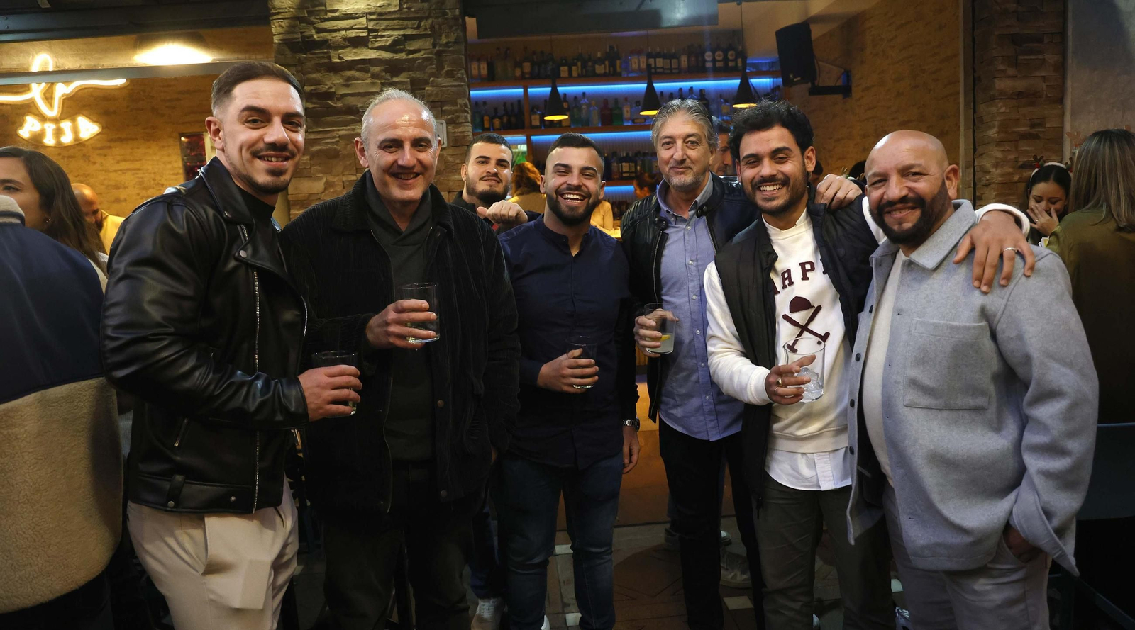 Fotos del ambiente navideño en La Línea